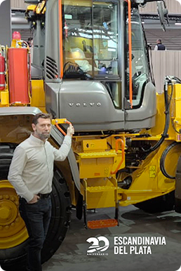 Escandinavia del Plata presente en Bauma 2025 junto a Volvo CE
