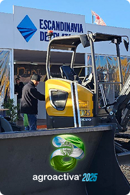 Escandinavia del Plata en Agroactiva 2025: innovación y maquinaria sustentable para el agro argentino.