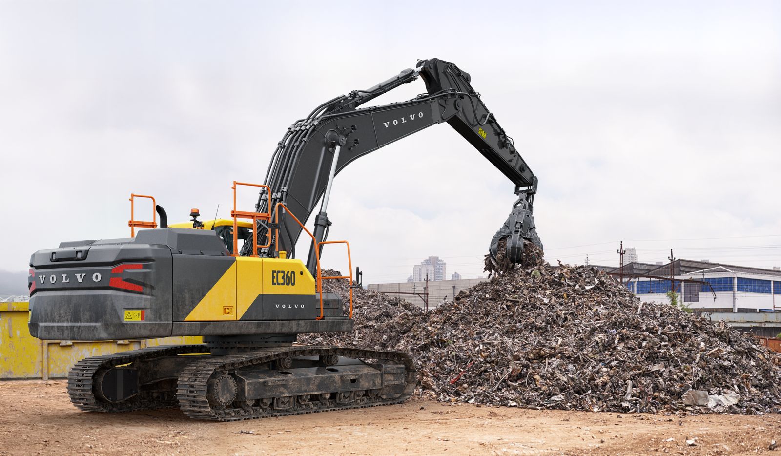 Foto 1 - Excavadora sobre orugas Volvo EC360