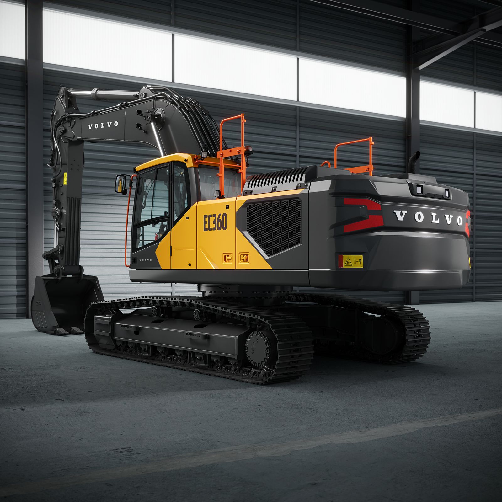 Foto 3 - Excavadora sobre orugas Volvo EC360